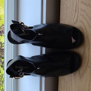 Le chateau women, shoes size 7, black